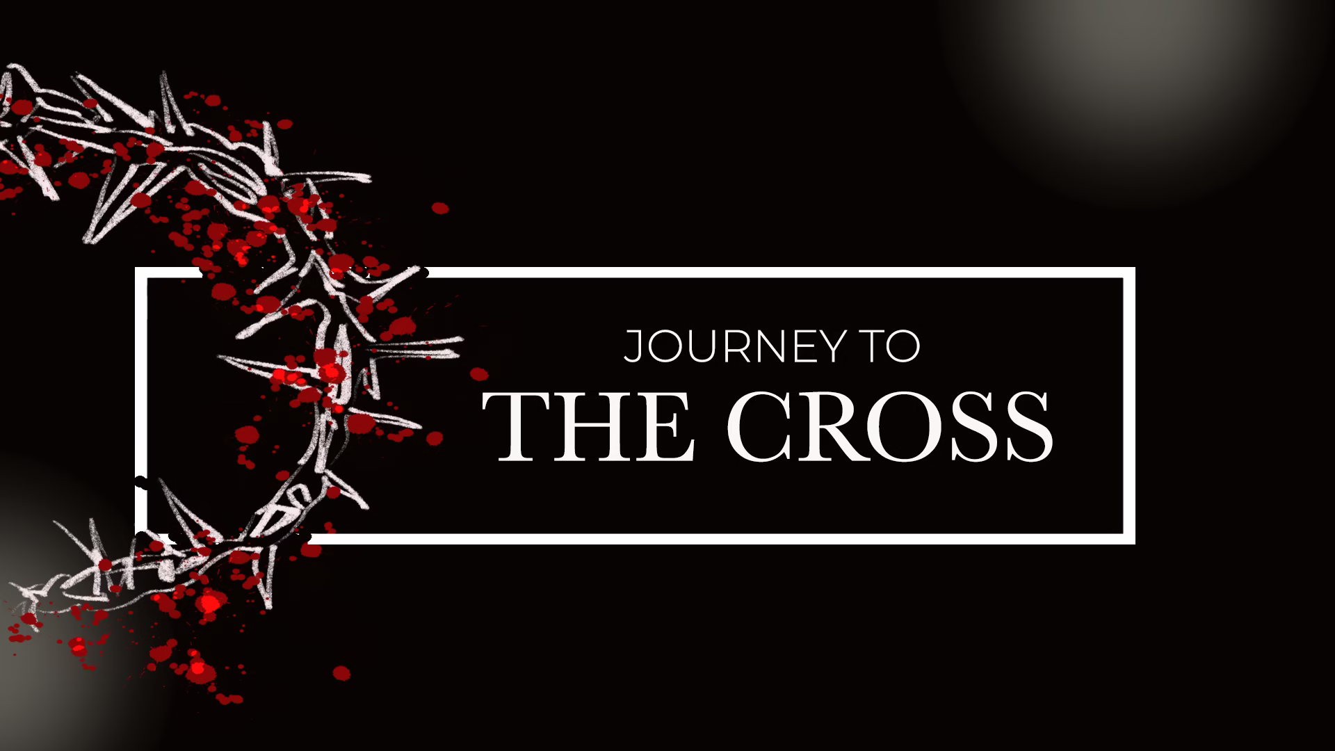 Easter Series: Journey to the Cross